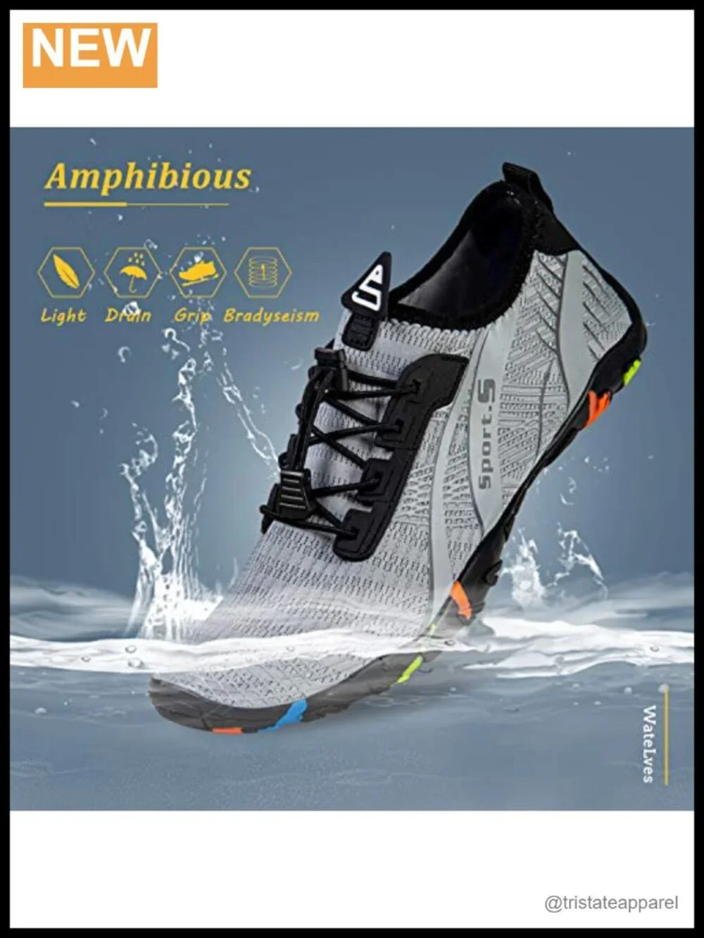 Water Shoes – Quick-Dry Aqua Socks for Surf Yoga Water Aerobics